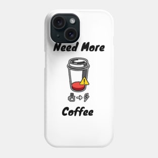 Need More Coffee Phone Case