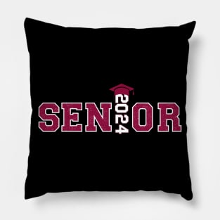 Senior 2024 Graduation Back To School Pillow