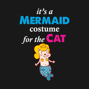 Mermaid Costume Cat T-Shirt