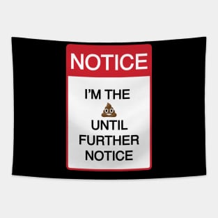 Funny I'm the Sh%T Until Further Notice Tapestry