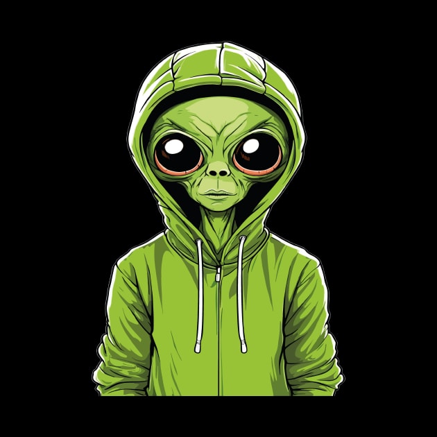 This Is My Human Custome I'm Really An Alien by WoodShop93