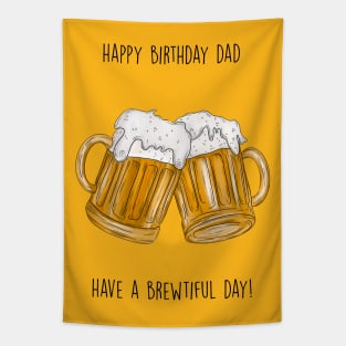 Dad brew birthday Tapestry