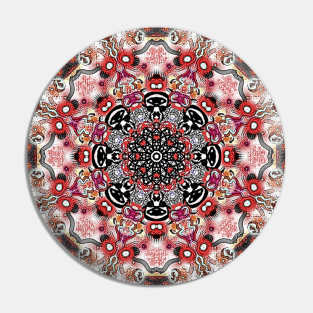 PRETTY ART MANDALA #31 Pin