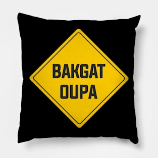 bakgat Oupa sign Pillow