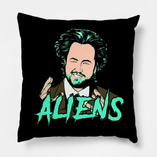 Giorgio Tsoukalos Aliens Pillow