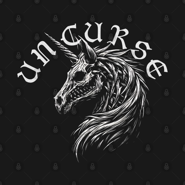 Creepy Gothic Unicorn or Unicurse? by MetalByte