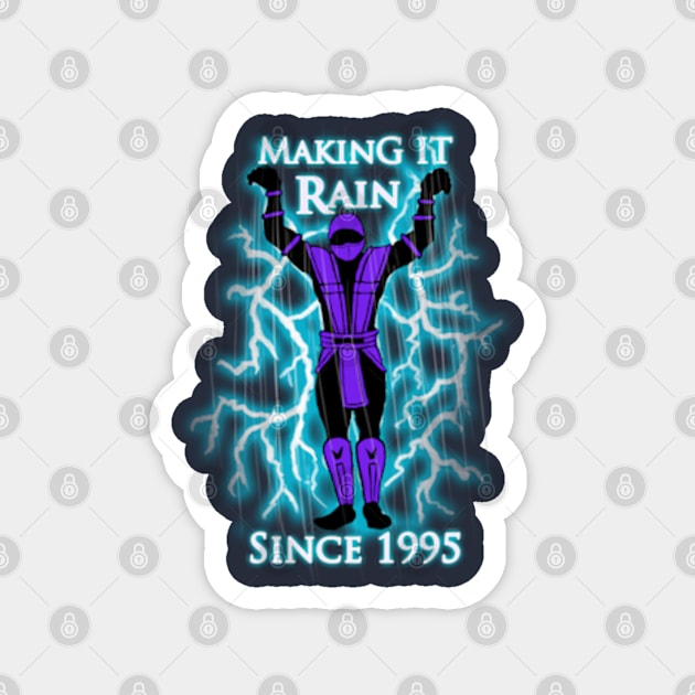 Making It Rain Magnet by xzaclee16