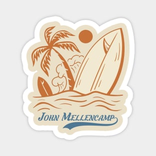 Vintage summer jhon mellencamp Magnet