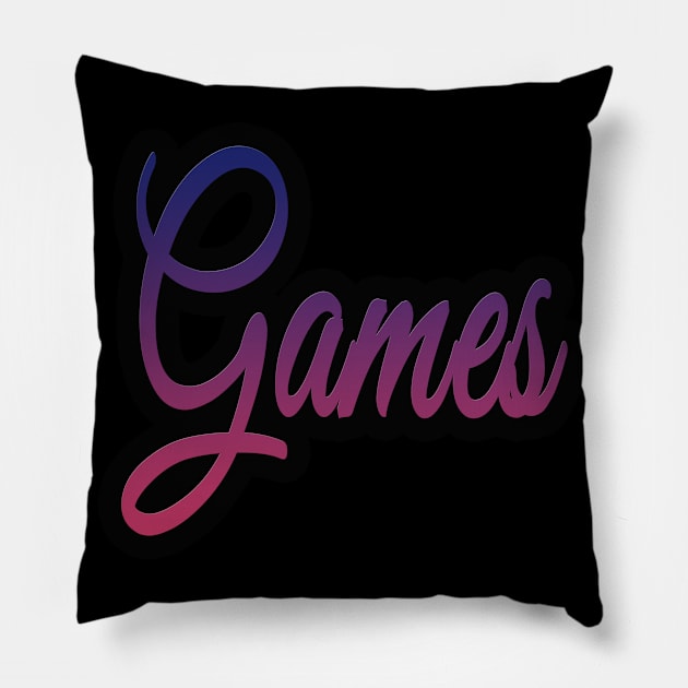 games Pillow by Socity Shop