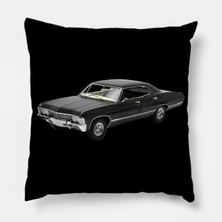 "BABY" 1967 CHEVY IMPALA SUPERNATURAL CAR Pillow