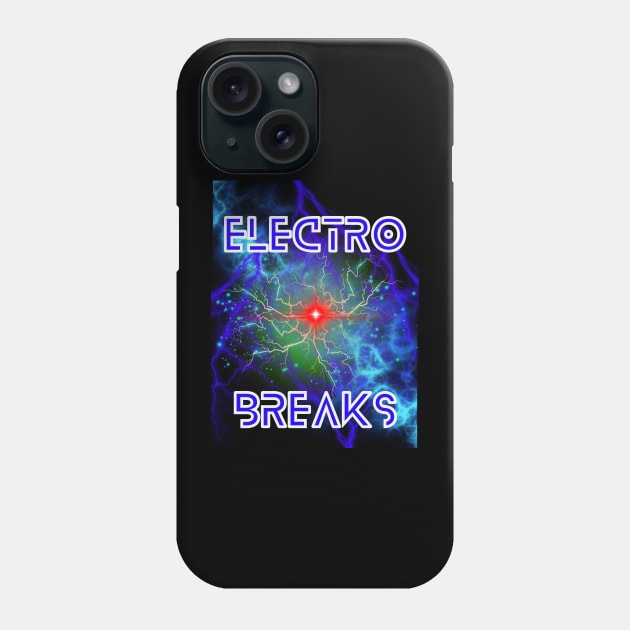 Electro Breaks Phone Case by DvsPrime8