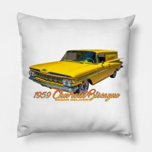 1959 Chevrolet Biscayne Sedan Delivery Pillow