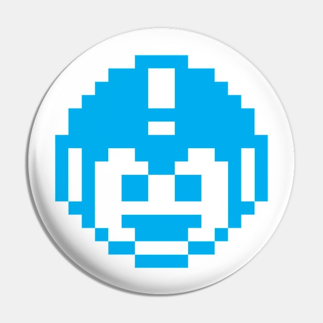 MegaFace Pin by RetroPixelWorld