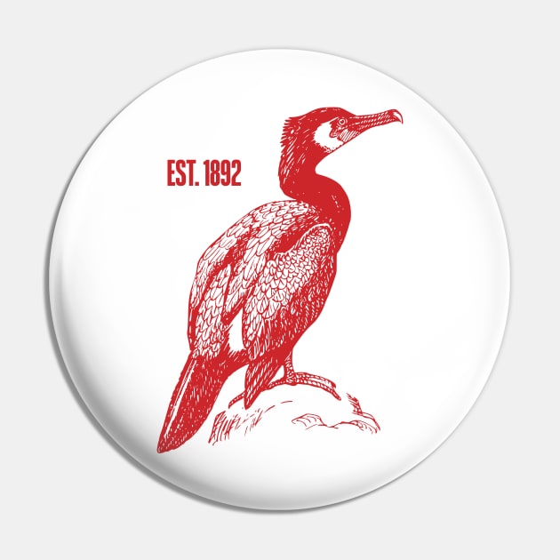 Cormorant Est. 1892 Pin by Footscore