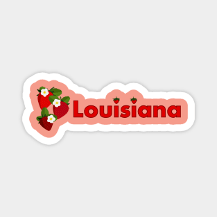 Louisiana state fruit Magnet