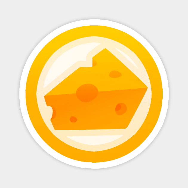 CHEESE Magnet by banditotees