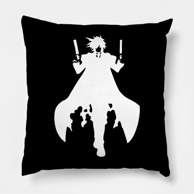 Alucard Vampire Pillow by BlackWhiteRed