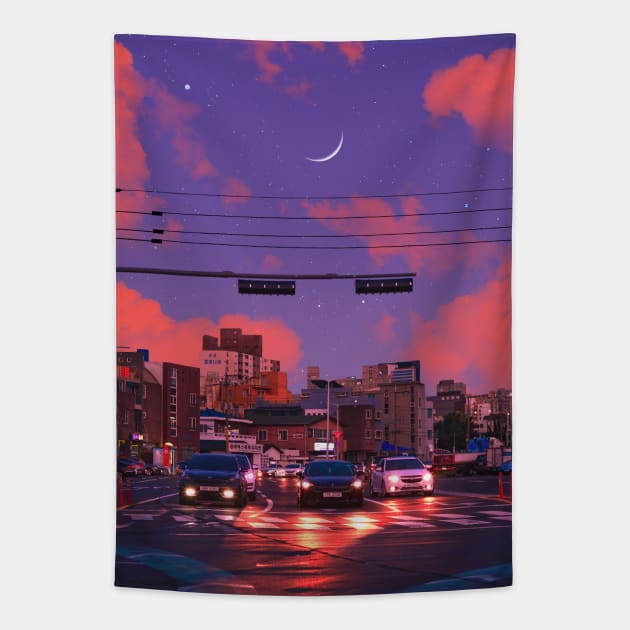 Place of Dreams IV Tapestry by Yagedan