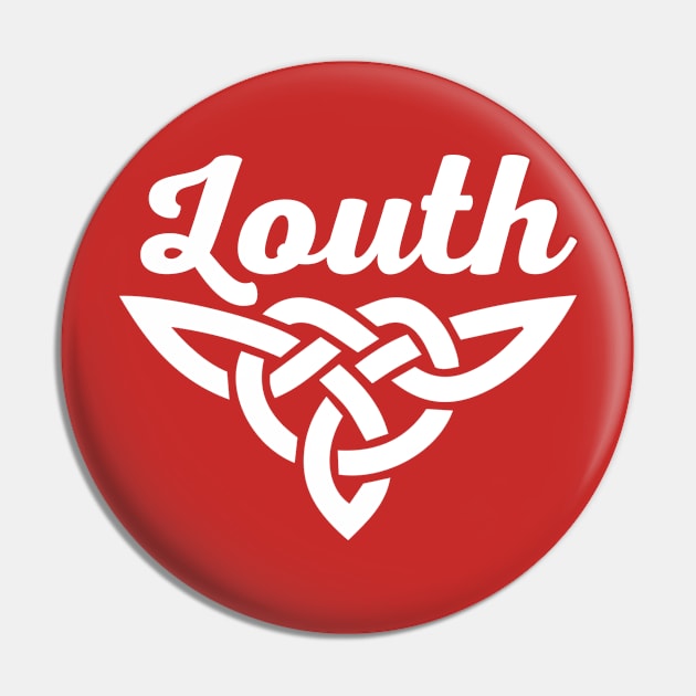 County Louth, Celtic Irish Pin by TrueCelt