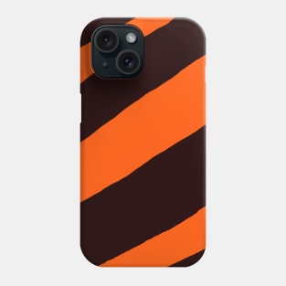 Black orange bright good combination - "BLOR" Phone Case