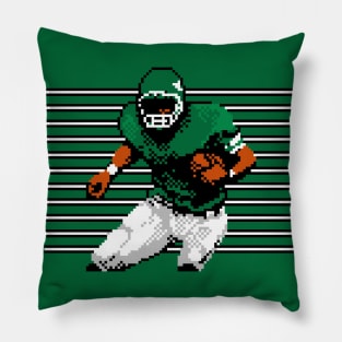 New York Pixel Running Back Pillow