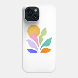 Sun & Leaves: Matisse Pastel Series 04 Phone Case