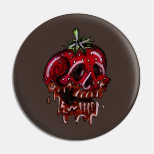 Chocolate Covered Skullberry Pin