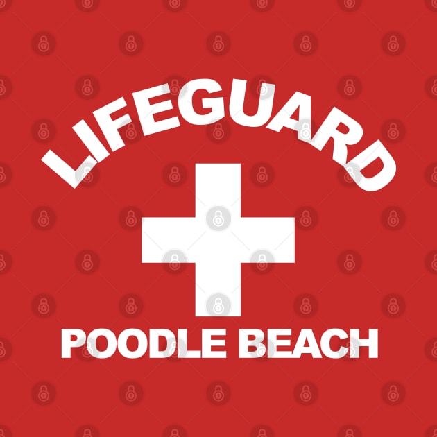 Poodle Beach Life Guard by CKline