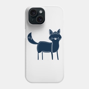 Tribal Woodland Fox Phone Case