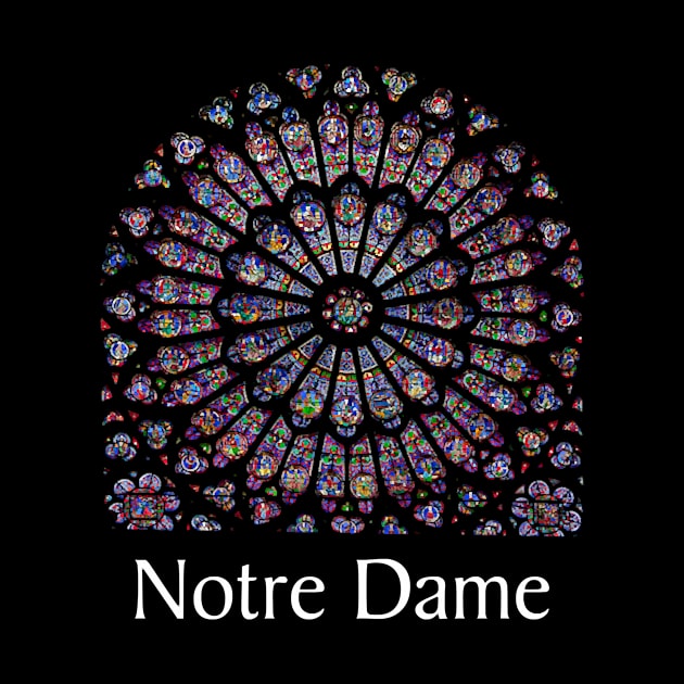 Notre Dame Rose Window by jauntytrek