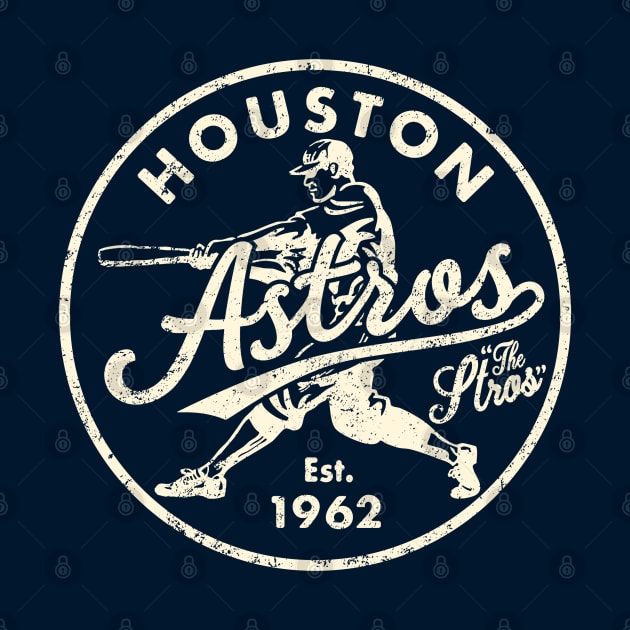 Old Style Houston Astros 2 by Buck Tee by Buck Tee