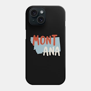 State of Montana Phone Case