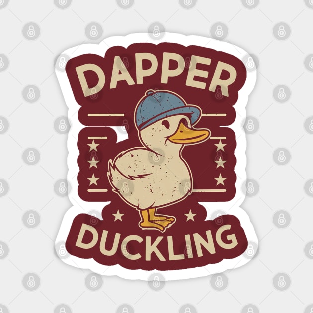 Dapper Duckling Magnet by NomiCrafts