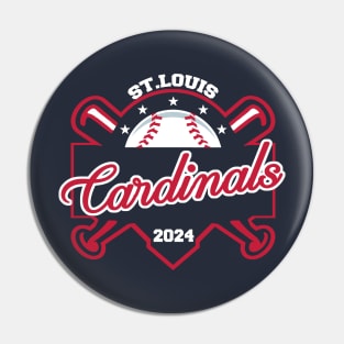 Cardinals Baseball Pin