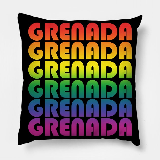 Grenada holiday.Lgbt friendly trip. Perfect present for mom mother dad father friend him or her Pillow by SerenityByAlex