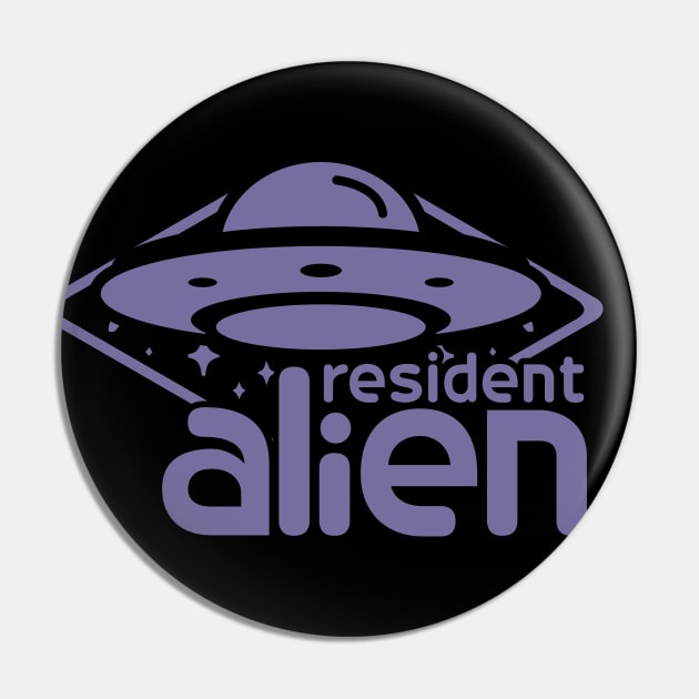 Resident Alien UFO 2 Pin by Vault Emporium