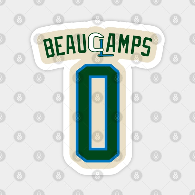 Beauclamps Jersey Magnet by PantherU