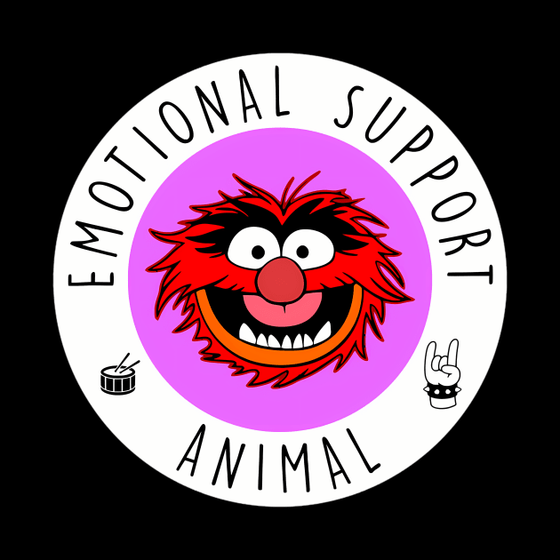 Muppets Emotional Support Animal by sindanke