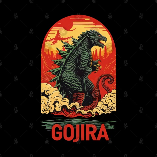 Japan Gojira by Potlač si!