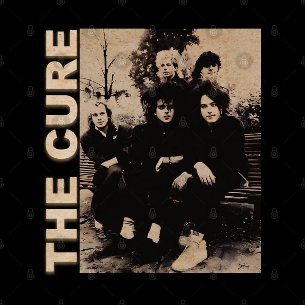 Vintage Poster of The Cure by Keenan Cloths