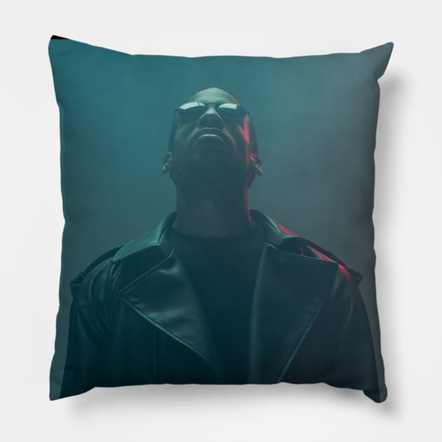 cyberpunk Matrix Pillow by CyberPunkTshirt