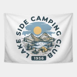 Lake Side Camping Club Tapestry