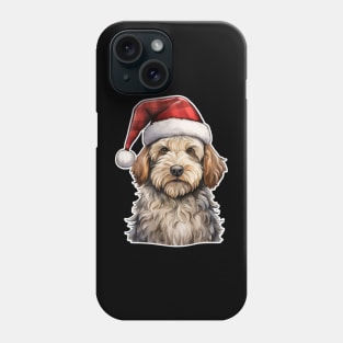 Labradoodle Christmas Phone Case