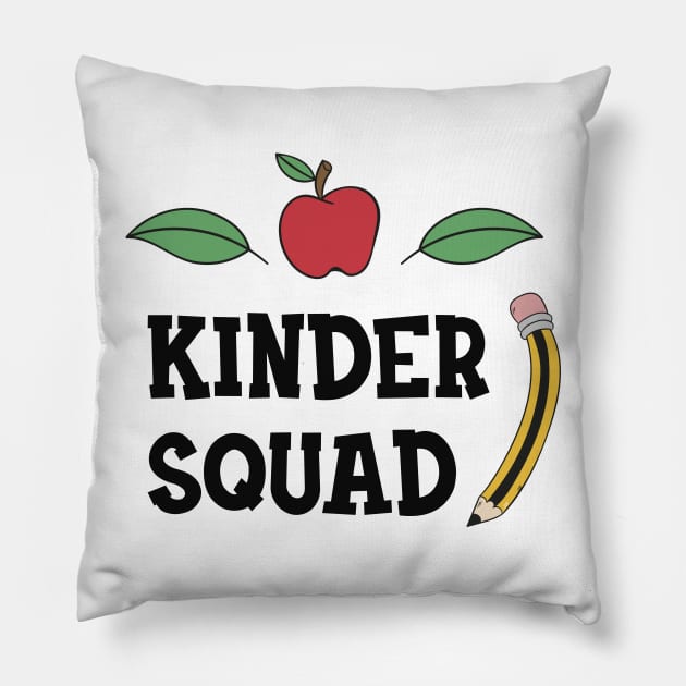 Kinder Squad Pillow by KC Happy Shop