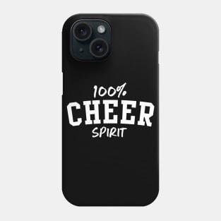 100% Cheer Spirit Phone Case