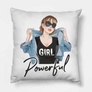 Girl Powerful Pillow