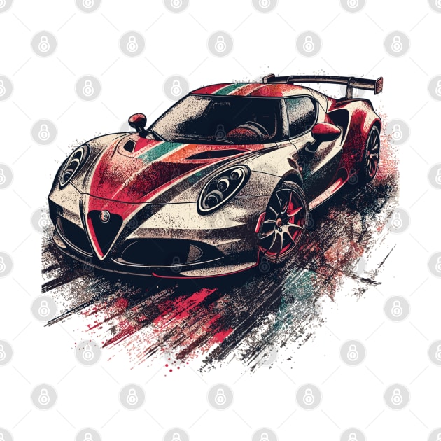 Alfa Romeo 4C by Vehicles-Art