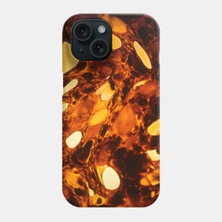 Dark Amber Tortoiseshell Phone Case