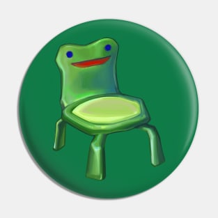 Froggy Chair Pin