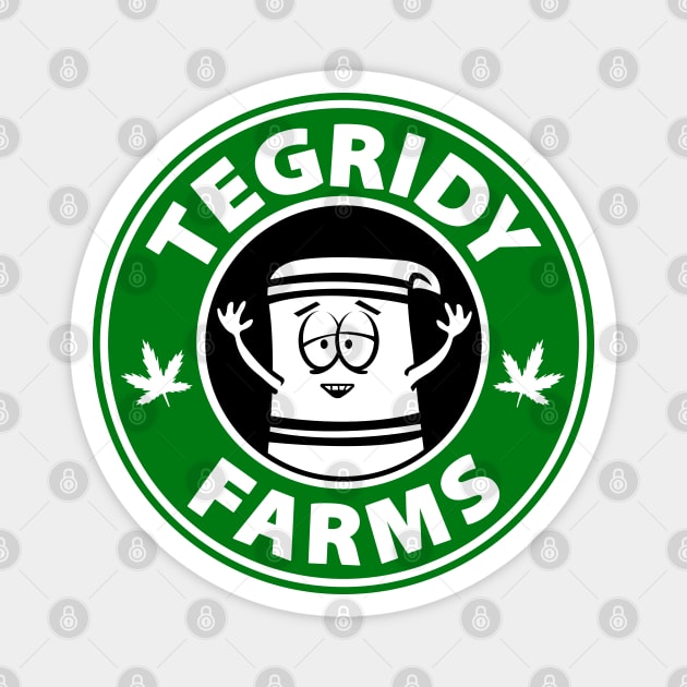 Tegridy Farms Magnet by Vitaliy_Klimenko